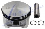 Piston Compresor WB 904-906 STD C/Perno, Seguro y Anillos (85 mm) IRB01=136.01.1700 Robur